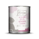 Mjamjam Leckere Mahlzeiten DUO von zarter Ente & saftigem Hühnchen an Möhrchen 800g