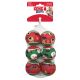 KONG Holiday SqueakAir Balls 6Stk. M