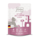 Mjamjam Leckere Mahlzeiten DUO von zarter Ente & saftigem Hühnchen an Möhrchen 300g