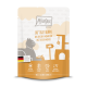 Mjamjam Leckere Mahlzeiten Saftiges Huhn an leckeren Möhrchen mit Katzenminze 300g
